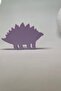 Purple Dino 5 Cabinet Handle - Modern, Cute and Durable Furniture Handle for Children's Room, Kitchen and Bathroom - 3