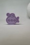 Purple Submarine Cabinet Handle - Fun and Stylish Handle for Children's Rooms, Kitchen and Bathroom Cabinets - 3