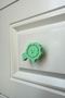 Green Lion Cabinet Handle - Cute and Durable Furniture Handle for Children's Room, Kitchen and Bathroom,Kulpd