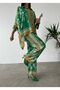 SATIN FABRIC SHIRT PANT 2 PIECES SET - 3
