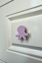 Purple Octopus Cabinet Handle -Modern, Stylish and Durable Furniture Handle for Children's Room, Kitchen and Bathroom, Dh