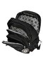 Kırınkıl Water Repellent Fabric 5 Compartment School Backpack with Accessories RLX1625-Black - 3