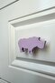 Purple Rhino Cabinet Handle - Modern, Stylish and Durable Furniture Handle for Children's Room, Kitchen and Bathroom
