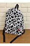 Cow Pattern Printed School Backpack