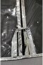 Coat-Tunic Clothes Cover, Clothes Protection and Carrying Storage, Edge Stripe Metalized SILVER Piping, 130x64 cm - 3