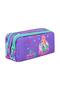 Royal Glow Mermaid Patterned Double Pocket Pencil Case - 4