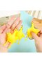 Laying Eggs chicken animal kids girls boys mascot toy soft sukuşi squishy keychain - 2
