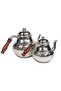 Shiny Handmade Forged Copper Teapot - 4