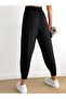 Women's Black Carrot Cut Trousers - 4