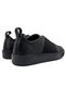 Shadow Black Inside and Outside Genuine Leather Lightweight Eva Black Sole Sports Men's Shoes Sneaker - 4