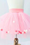 Girl's Pompom Tutu Skirt / Pompom Tutu Skirt - 3