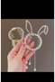Women's Bun Hair Clip Gold Metal New Style Hanging Crystal Stone Hair Clip - 5