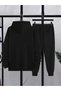Men's Tracksuit Set - Hooded Sweatshirt & Jogger Sweatpants - 2