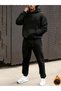 Men's Tracksuit Set - Hooded Sweatshirt & Jogger Sweatpants