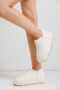 Women's Lightweight Fluffy Slippers Does Not Make Noise Thick Sole Home Shoes