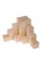 Store Wooden Cube Blocks 4 Cm - 10 Pieces - Natural Wooden Cube