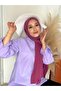 Viscose Combed Shawl Dusty Rose - Sheer-proof, Anti-Sweat, Easy to Use, Ultra Comfortable - 4