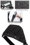 Unisex Crossbody Bag Chest Bag with Phone Compartment Slim Single Arm Shoulder Bag Daily Bodybag - 2