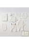 Ribbed Cap 10-Piece Organic Hospital Discharge Set 100% Cotton Newborn Baby Boy - 3