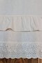 Natural Ruffled Runner Vintage 40X110 cm Scalloped - 3