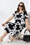 Li̇kapa Women's Summer Viscose Short Sleeve Dress - 8