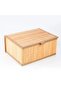 Natural Bamboo Decorative Organizer Basket - S 22X16X10 cm