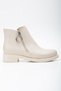 Women's Skin Skin Thermo Sole Buckle Double Zipper Short Heeled Boots - 3