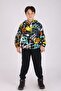 Emoji and patterned hooded men's choke suit 7-14 years