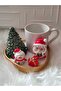 Snowman Christmas Themed Santa Claus Gift Presentation Holder Decorative Coffee Cup Model - 2
