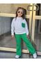 Girl's bottom top set long sleeve blouse and Flared pants kindergarten primary school - 3