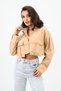 Women's Crop Pocket Detailed Shirt 1672-24