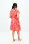 Women's Plus Size Polka Dot Detailed Dress 5226-25 - 5