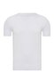 Men's White 2-Piece Round Collar Bamboo T-Shirt - 33501 - 2
