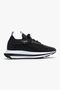 Woman's crystal stone detailed high sole walking shoes - 5