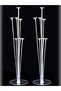 2 Pieces Balloon Decoration Stand Set of 7 Balloon Stands with Sticks Party and Birthday Decoration - 5