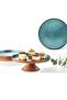 English Home Cake Plate Set&amp; Cake Stand 4 Plates - 2