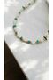 Summer Colors Sea Shell Blue Necklace