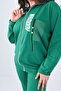 Women's Large Size Harmony Print Detailed Tracksuit Set 8079-24 - 3