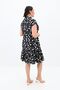 Women's Plus Size Polka Dot Detailed Dress 5226-25 - 5