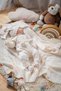 Linen Collar Pompom Organic Knitwear 5-Piece Organic Hospital Discharge Set 100% Cotton Newborn - 4