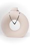 Giovanni Black Steel Necklace - 3