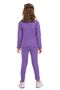 Girl's Magnificent Collar Daily Top and Bottom Set - 3