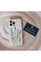 Samsung Galaxy A70 Compatible Flower Patterned Transparent Case