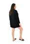 Women's Plus Size Long Sleeve Shorts Two-Piece Set 8127-25 - 4