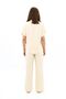 Women's Short-Sleeve Shirt Collar Two-Piece Set 4097-25 - 4
