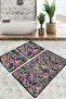 Antoryum Bathroom Rug Set of 3 Bathroom Mat Non-Slip Base Toilet Set