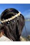 Bridal Crown, Collar Flower, Henna Crown, Engagement Crown, Sea Shell Crown, Starfish Crown - 3
