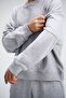 Men's Timeless Oversize Gray Sweatshirt - 5
