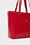 Pame Red Women's Adjustable Strap Hand and Shoulder Bag - 5