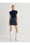 Mini Buttoned Tweed Short Skirt - 2